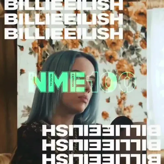 behind the scenes of billie’s @NME shoot