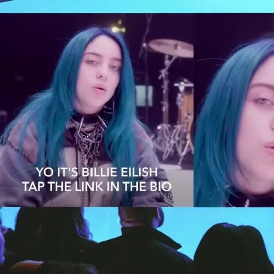 billie via vevo