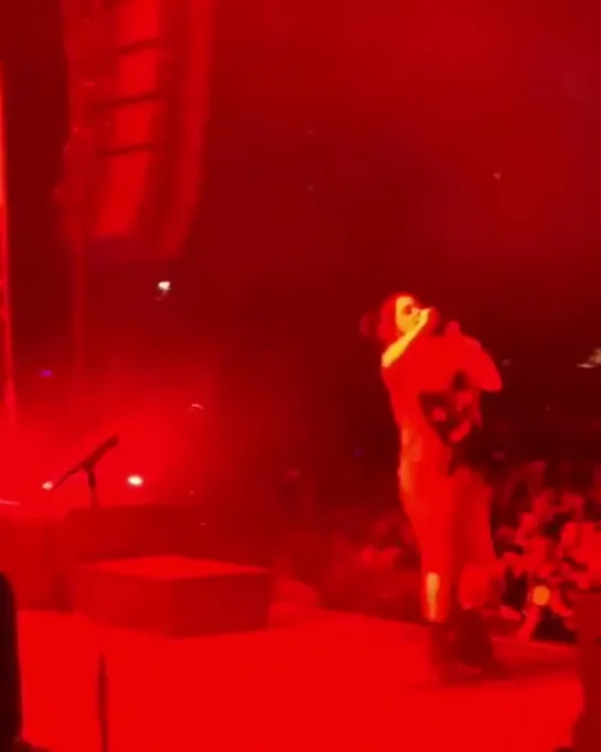 billie performing “my strange addiction” at MS dockville in germany