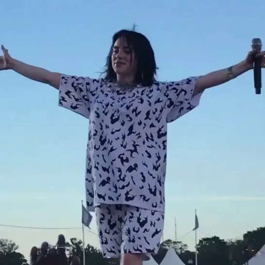 Billie on stage at Lollapalooza 2019 Stockholm 28.06.19