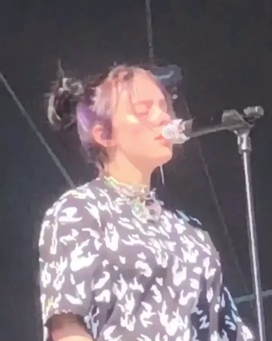 Billie performing at tinderbox festival in Odense, Denmark 27.06.19