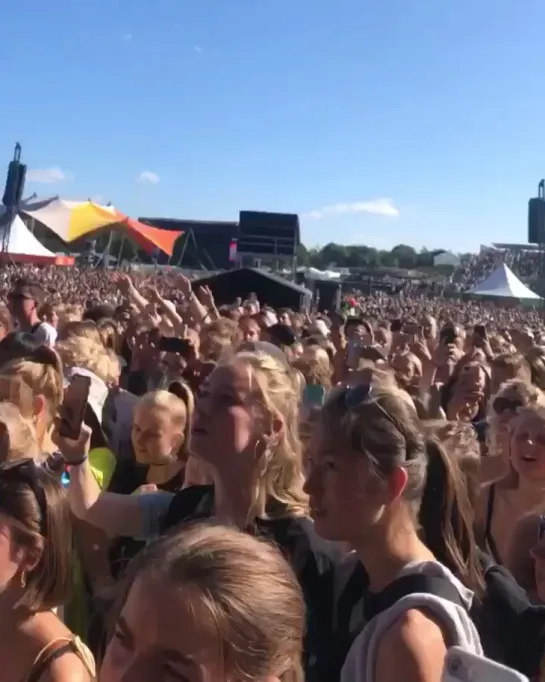 Billie performing at tinderbox festival in Odense, Denmark 27.06.19