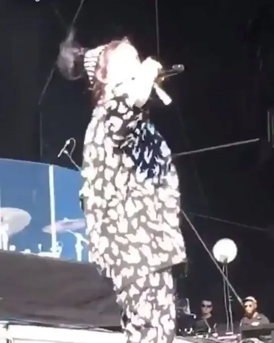 Billie performing at tinderbox festival in Odense, Denmark 27.06.19