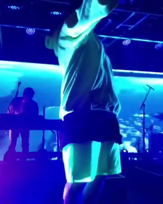 Billie performing at SXSW in Austin, Texas