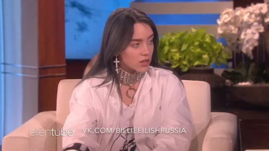 Billie Eilish | The Ellen Show (русская озвучка)