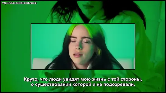 Billie Eilish: The World’s A Little Blurry — Billie Answers [RUS SUB]