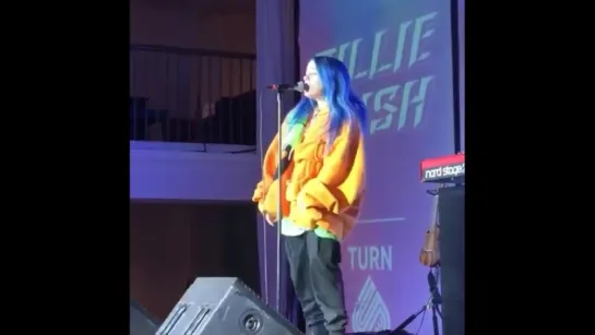 billie eilish live at the loveloud event