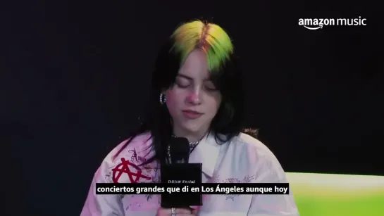 billie for amazonmusicmx