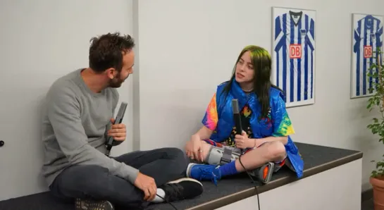 Billie interviewed for omr at lollapalooza