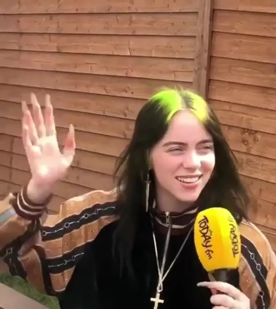 billie talks about being half irish during an interview at electric picnic festival in ireland