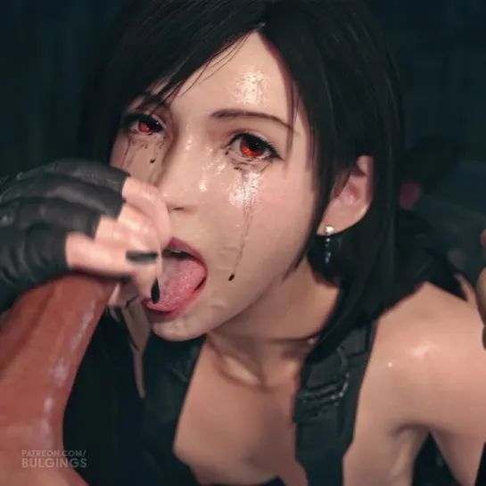 BulgingSenpai Tifa Getting Sloppy