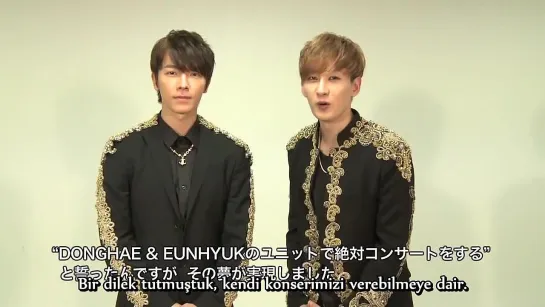 131226 Eunhyuk & Donghae - Japonca Albüm ve Konser Tanıtımı (Türkçe Altyazılı)