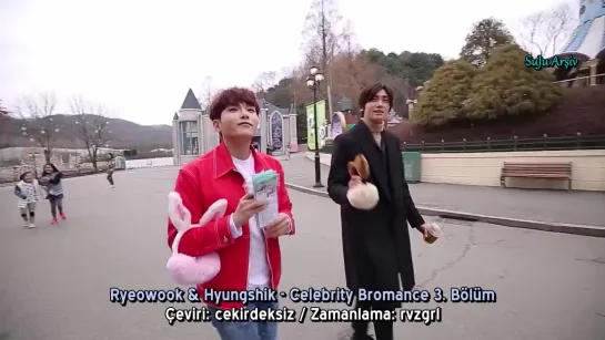 160331 Super Junior Ryeowook & ZE.A Hyungshik - Celebrity Bromance 3. Bölüm (Türkçe Altyazılı)