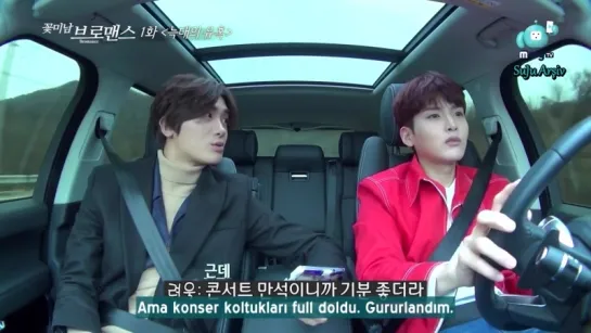 160317 Super Junior Ryeowook & ZE.A Hyungshik - Celebrity Bromance 1. Bölüm (Türkçe Altyazılı)