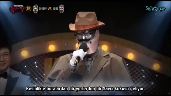 151018 Kyuhyun - King Of Masked Singer 1. Bölüm (Türkçe Altyazılı)