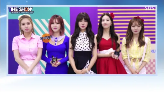 GFRIEND - Cut + Me gustas tu (SBS The Show 2016.06.30)