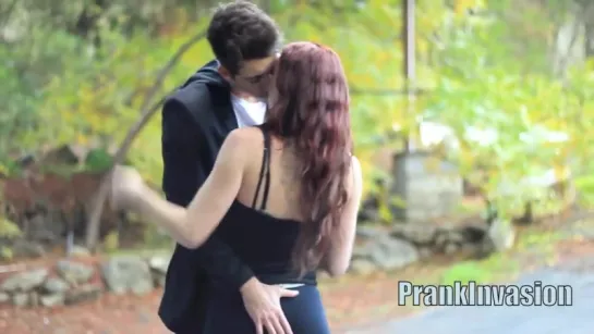 Kissing Prank