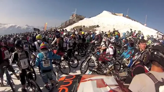 Mega Avalanche 2013 Start Line Pile Up - Funny