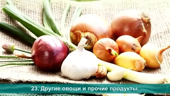 Список САМЫХ полезных и вкусных продуктов для Здоровья!