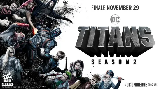 Титаны / Titans (2-й сезон, сериал 2019 г.)