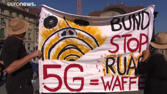 Протест против сетей 5G - Борьба за жизнь