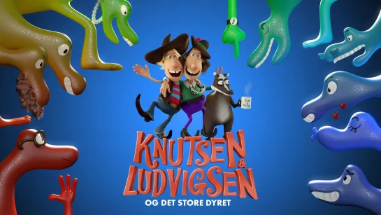 Мультфильм: Четыре сапога и барсук / Knutsen & Ludvigsen 2 - Det store dyret / 2021