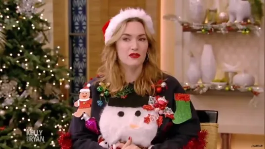 Kate Winslet Interview on Live with Kelly and Ryan | 20.12.2017