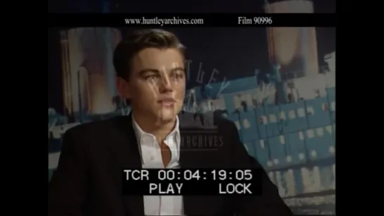 Leonardo DiCaprio interviewed about Titanic || 1997