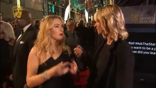 BAFTA 2016 - Kate Winslet red carpet interview