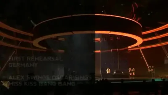 Первая Репетиция Германии - Alex Swings and Oscar Sings - Miss Kiss Kiss Bang (09.05.09)