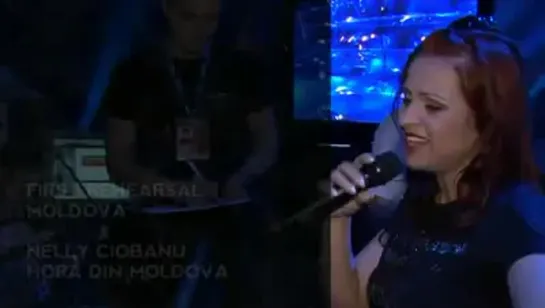 Первая Репетиция Молдовы - Nelly Ciobanu - Hora Din Moldova (06.05.09)