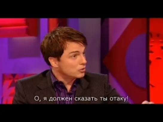 John Barrowman on Jonathan Ross (русские сабы)