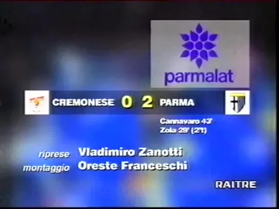 Serie A 1995-96 Matchday 9-12