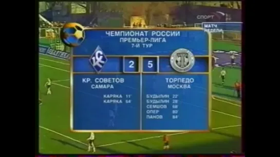 Чемпионат России 2004 / 7 тур / Крылья Советов (Самара) - Торпедо (Москва)