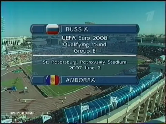 Чемпионат Европы 2008/Отборочный турнир/Группа Е/6тур/02.06.07/Россия-Андорра