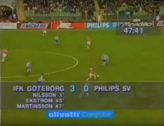 Champions League 1992/1993 : IFK Göteborg 3:0 PSV Eindhoven