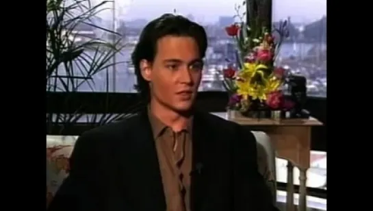 Johnny Depp-1990 CBS Crybaby Interview