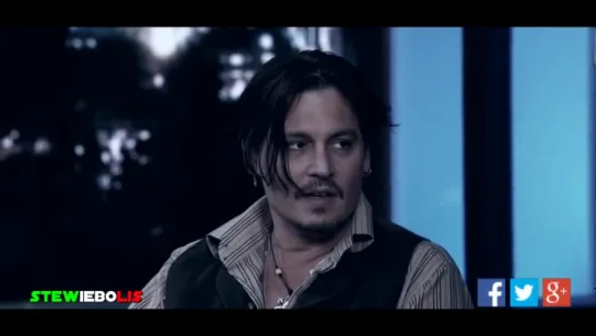 Johnny Depp ▶ Full Interview on Jimmy Kimmel Live! January 2015 HD