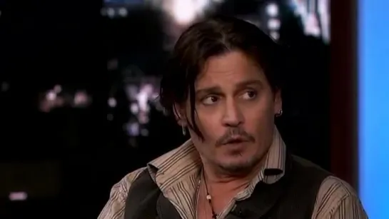 Johnny Depp on Jimmy Kimmel - January 15th 2015 - Full Interview