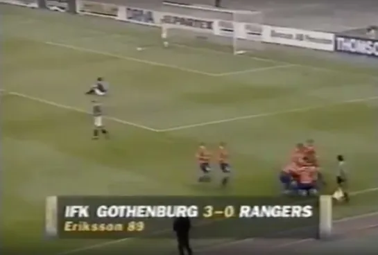 Champions League 1997/1998 : IFK Göteborg 3-0 Glasgow Rangers (2 тайм)