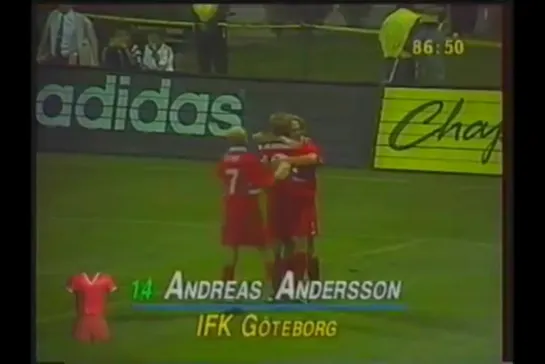 Champions League 1996/1997 : Ferencvaros 1-1 IFK Göteborg