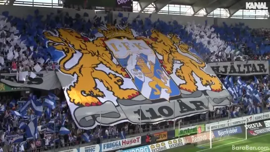 IFK Göteborg vs AIK . Inmarschen 2014