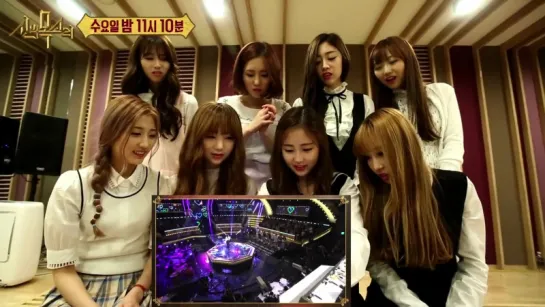 160429 Lovelyz Reaction on JungIn Cover "Ah-Choo"