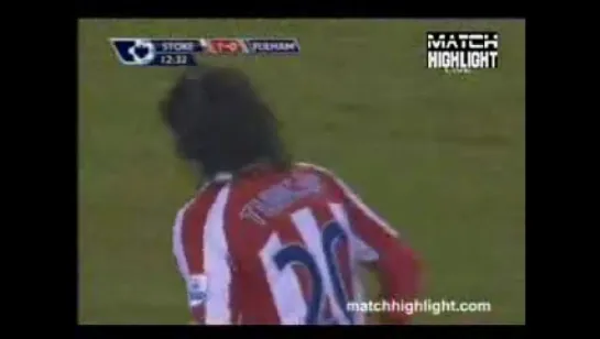 Tuncay Sanli Goal (Stoke City - Fulham, 2009-10)