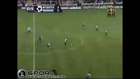 Emre Belezoğlu goal (Newcastle - Reading, 2007-08)