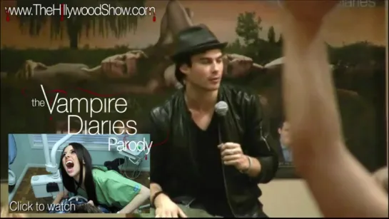 Ian Somerhalder  Paul Wesley talk about The Hillywood Show®