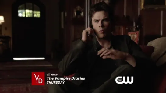 The Vampire Diaries 5x19 Extended Promo Man on Fire (HD)