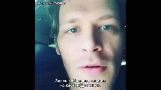 Instagram by Joseph Morgan • july 22 [Rus Sub]