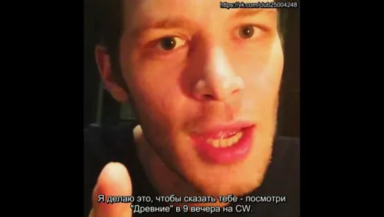 Instagram video by Joseph Morgan [7.05.2016] [RUS SUB]