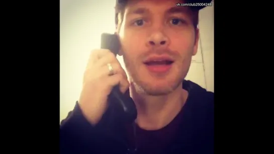 Joseph Morgan on Instagram 05.02.16 [Rus Sub]